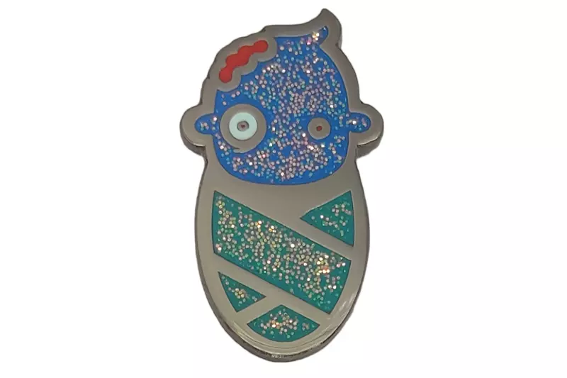 Spilla smalto duro Bebe zombie Illustratori