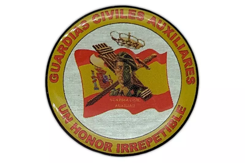 Guardia Civil digital print pin