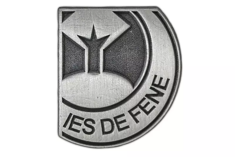 Spilla personalizzata senza smalto Istituto di Istruzione Secondaria FENE