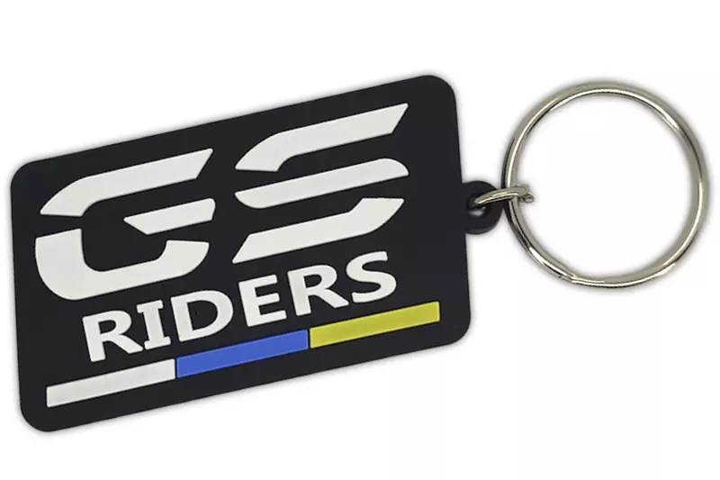 Porte-clés personnalisé PVC Club de motos