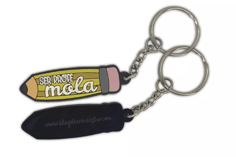 Porta-chaves personalizado de PVC 