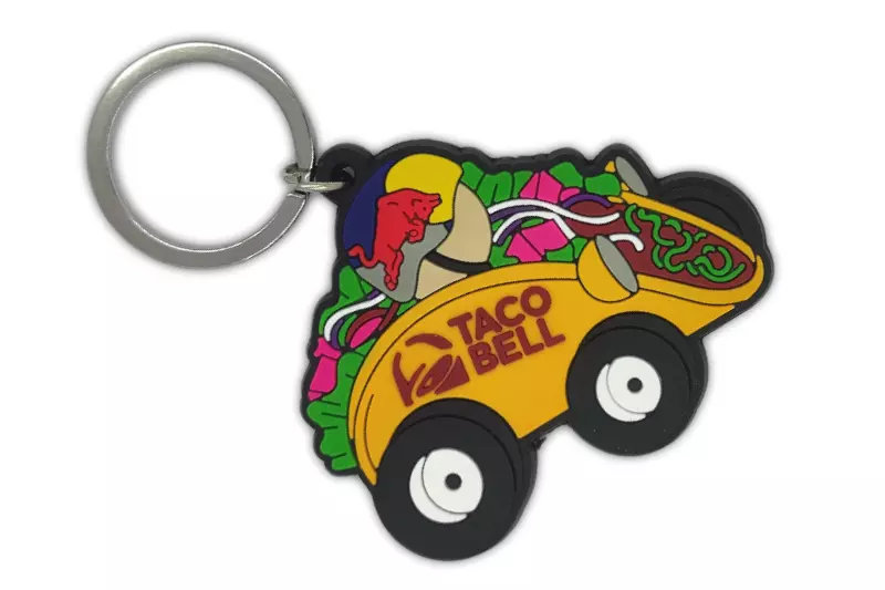 Porte-clés personnalisé Entreprises Redbull Tacobell