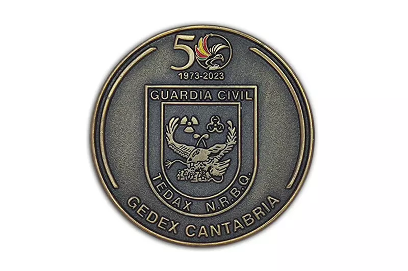 Custom GEDEX special team coin