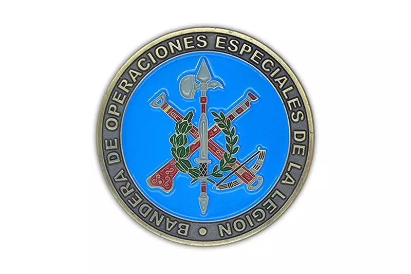 Moneda personalizada Operaciones especiales ejército legión