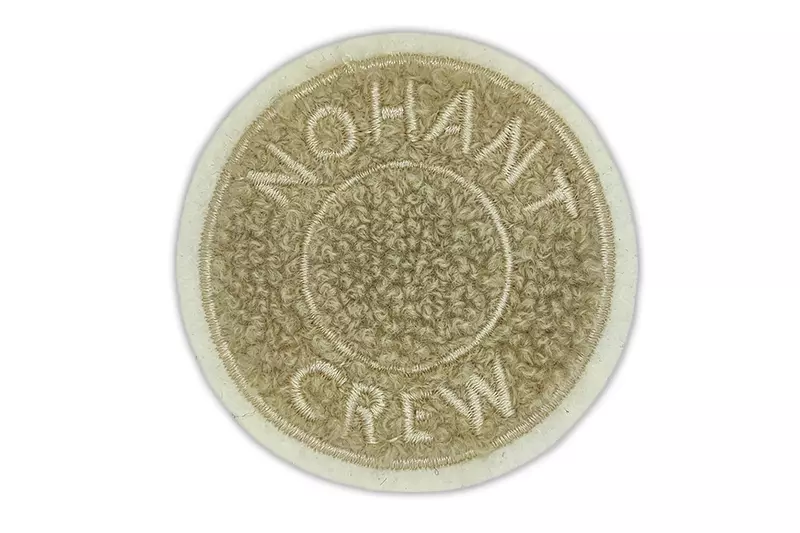 Patch Ricamato Personalizzato Termoadesivo in Lana