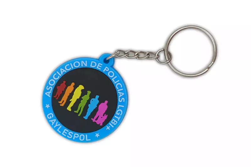 Portachiavi in PVC Associazione Polizia LGTBIQ+