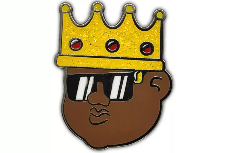 Spilla in Smalto Duro Notorius Big